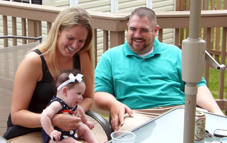 Kristen, Pete, and Julia